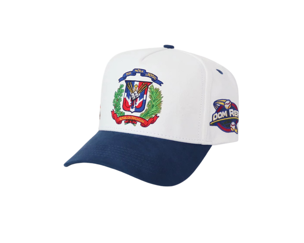 DR SnapBack Hat - "DE LO MIO" (Navy/White)