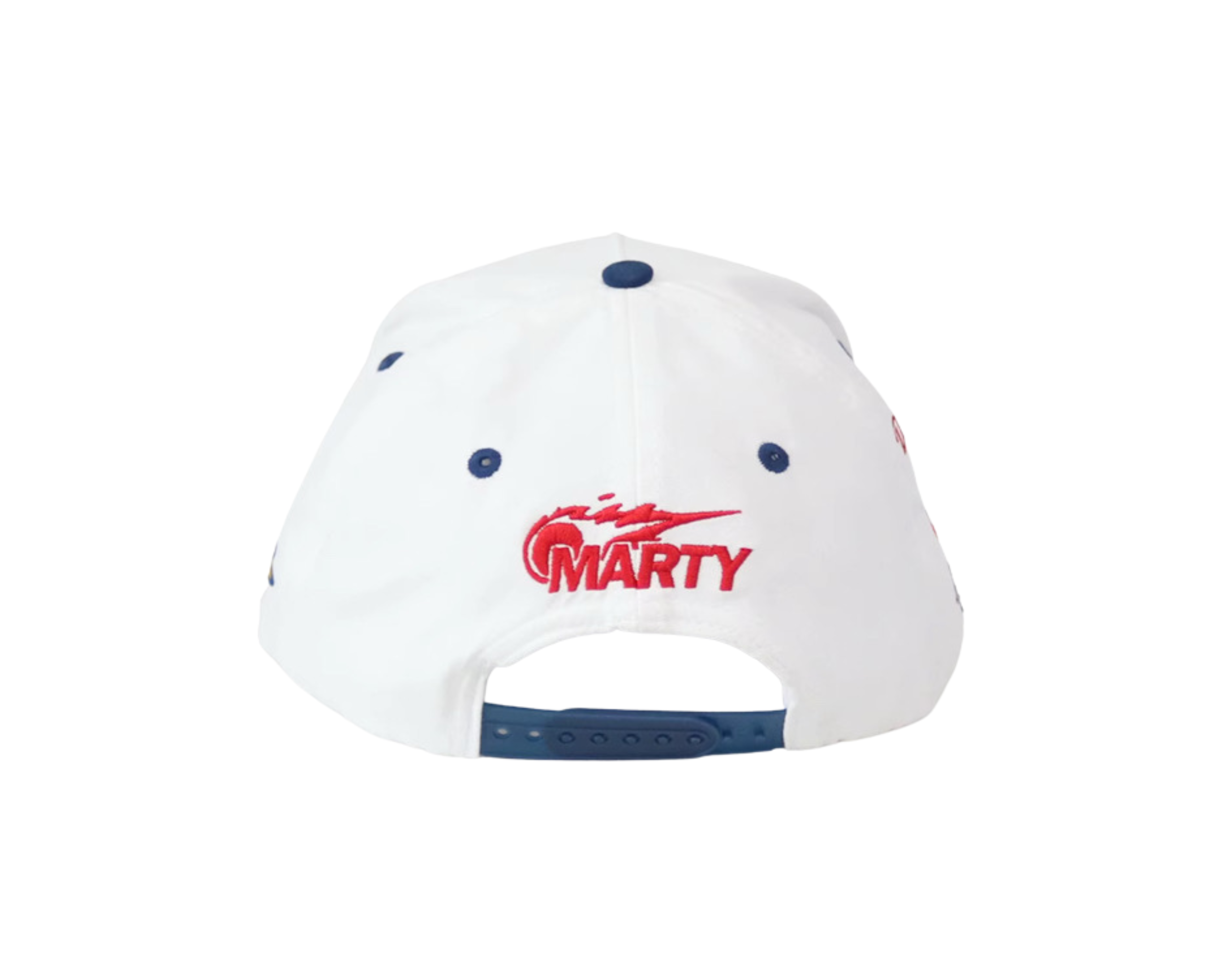 DR SnapBack Hat - "DE LO MIO" (Navy/White)