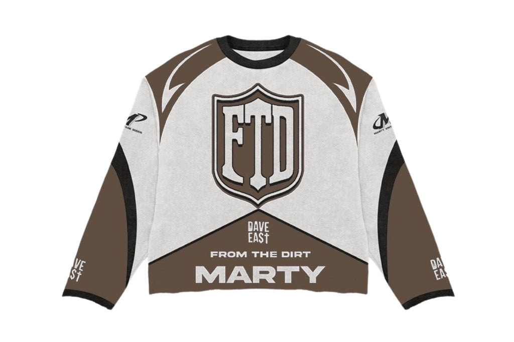 Dave East x Marty - MotoCross Jersey (Brown)