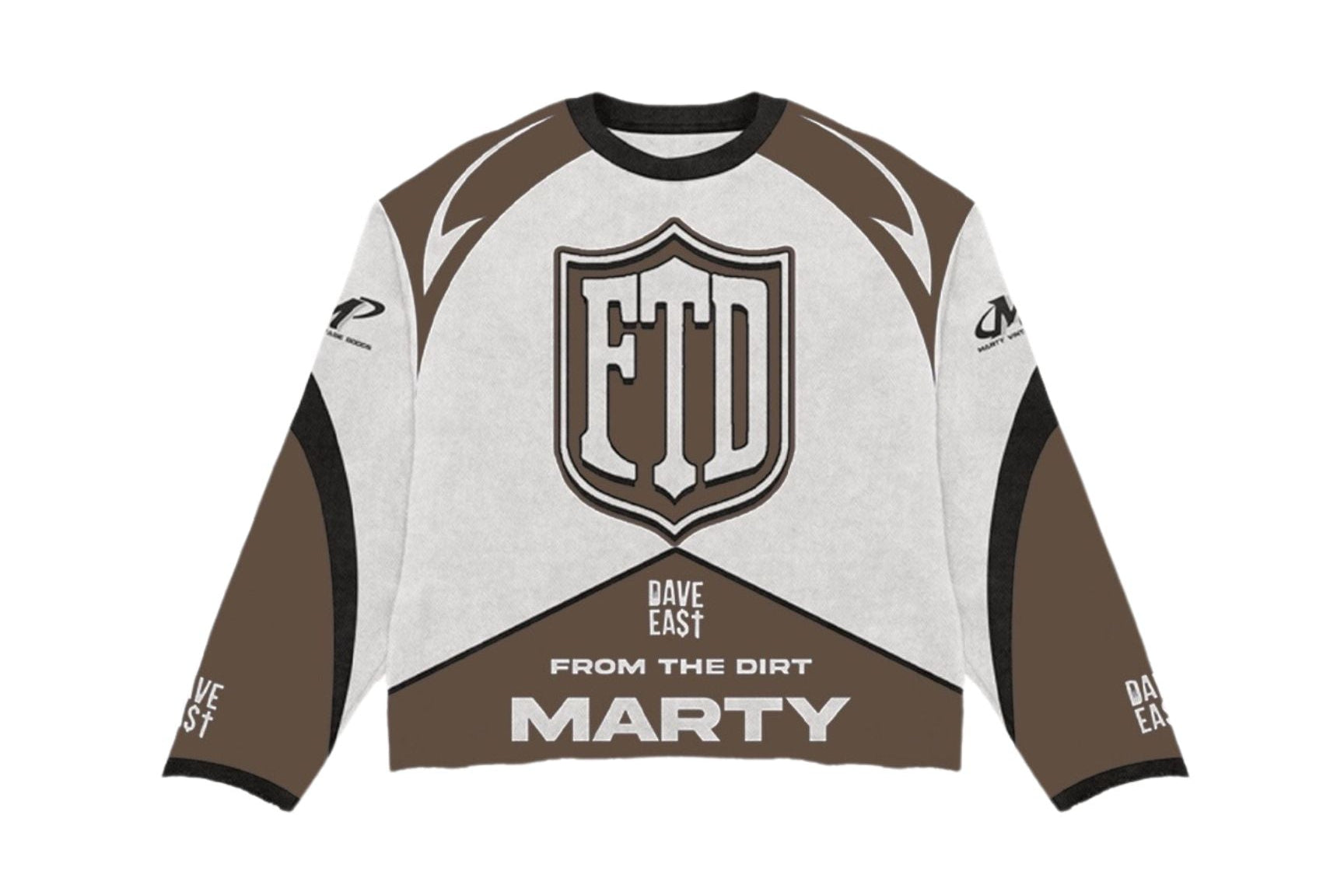 Dave East x Marty - MotoCross Jersey (Brown)