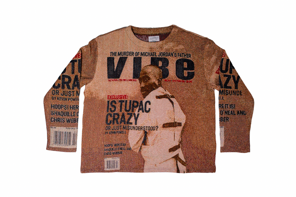 2PAC VIBES - Oversized Knitted Sweater