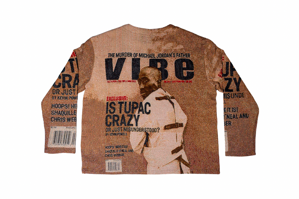 2PAC VIBES - Oversized Knitted Sweater