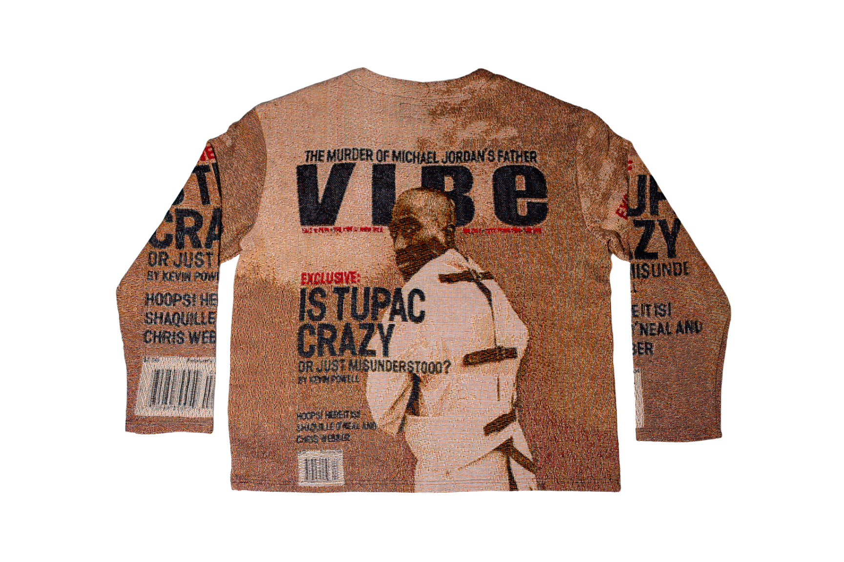 2PAC VIBES - Oversized Knitted Sweater