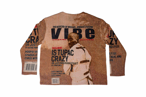 2PAC VIBES - Oversized Knitted Sweater