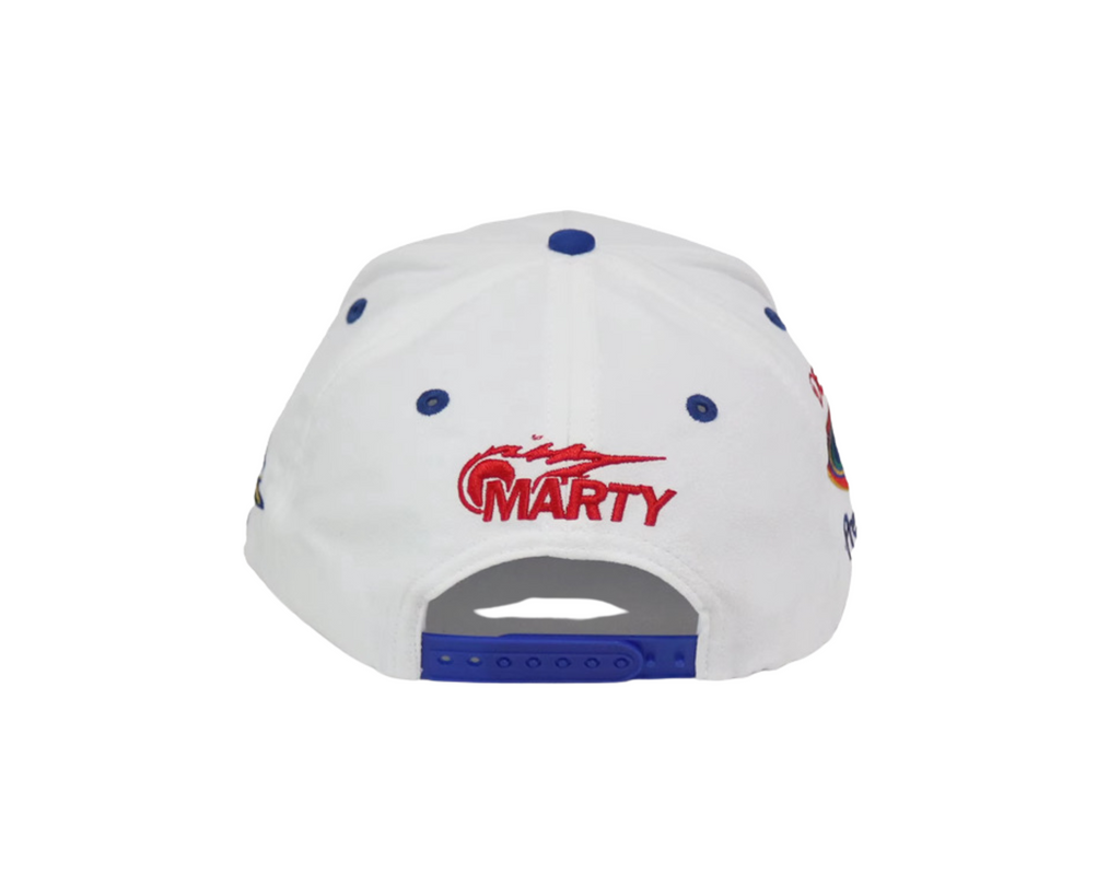 DR SnapBack Hat - "DE LO MIO" (White)