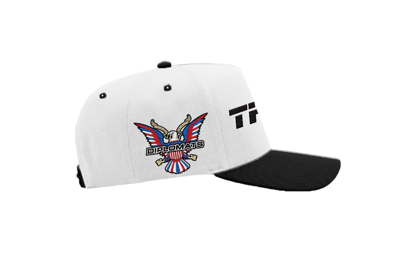 Marty x Diplomats - SnapBack Hat (White)