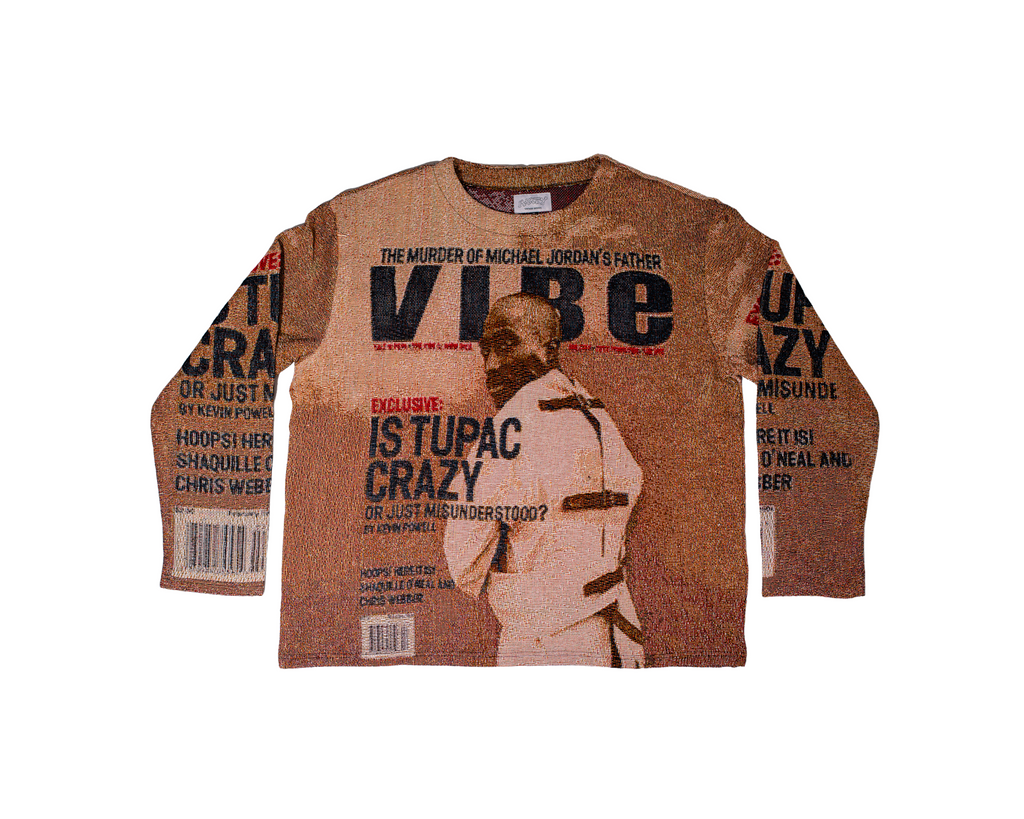 2PAC VIBES - Oversized Knitted Sweater