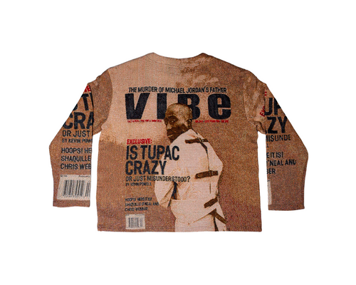 2PAC VIBES - Oversized Knitted Sweater